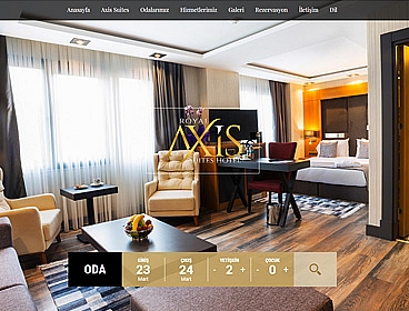 Trabzon Web Tasarım Hizmeti Axis Hotel