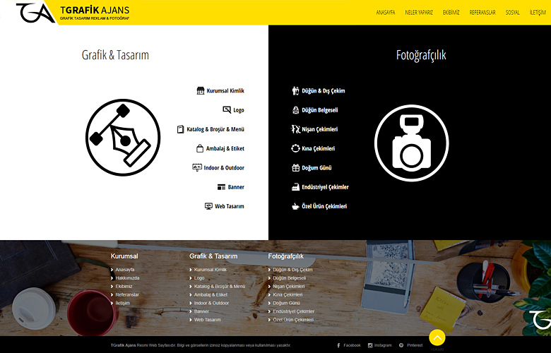 TGrafik Ajans web tasarımı