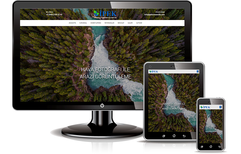 İpek Ormancılık web tasarımı
